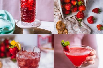 Multiple kinds of Red drinks
